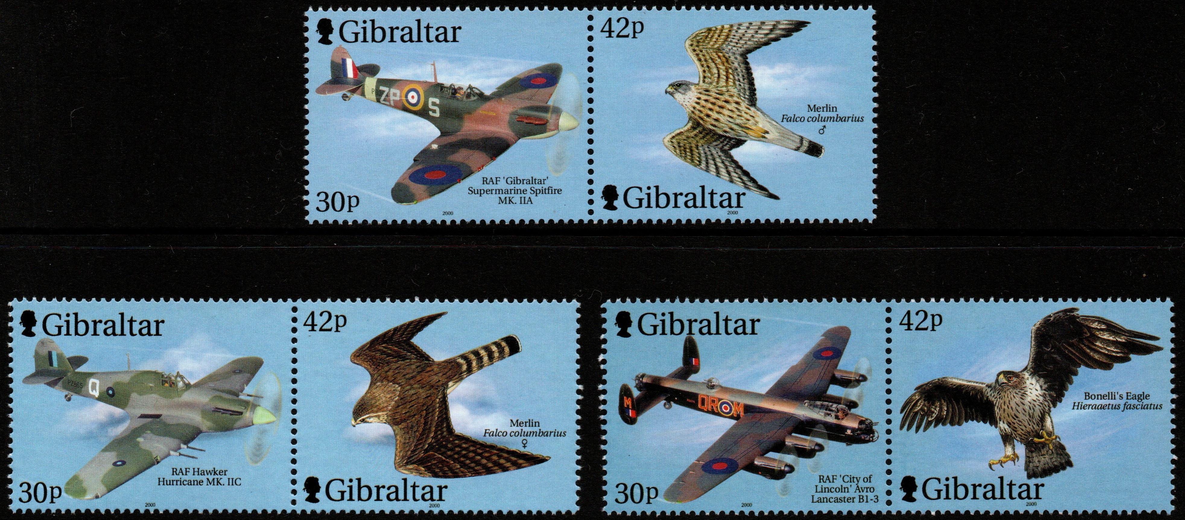 Gibraltar SG 943-48